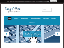 Tablet Screenshot of easy-office4you.com